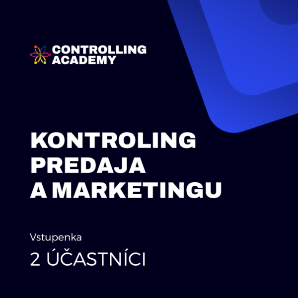 Kontroling predaja a marketingu 2 ÚČASTNÍCI