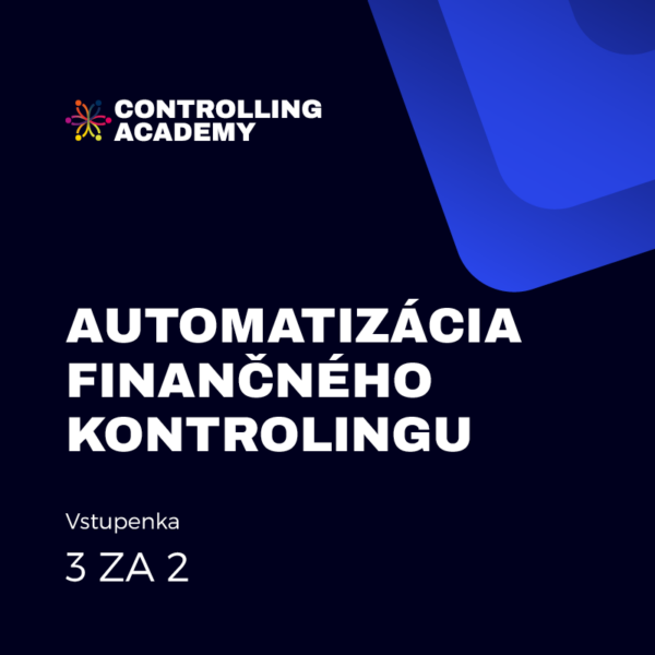 Automatizácia finančného kontrolingu 3 za 2